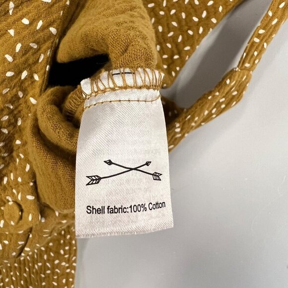 Rylee & Cru Women's Wide Leg Cropped Jumpsuit Multicolor Size Small Sleeveless - Picture 9 of 9